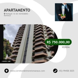 Apartamento com 4 Quartos à Venda, 160 m² em Parque 10 De Novembro  - Manaus