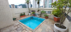 Apartamento com 3 Quartos à Venda, 260 m² em Pompéia - Santos