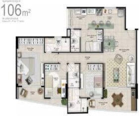 Apartamento à Venda, 106 m² em Horto - Teresina