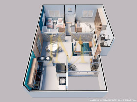 Apartamento com 2 Quartos à Venda, 65 m² em Alto Serenata - Timóteo