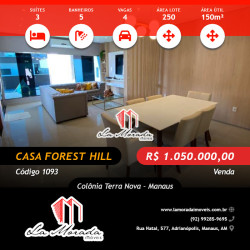 Casa com 3 Quartos à Venda, 150 m² em Colônia Terra Nova - Manaus