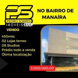 Imóvel Comercial à Venda, 450 m² em Manaira - Manaíra