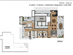 Cobertura com 3 Quartos à Venda, 245 m² em Vila Madalena - São Paulo