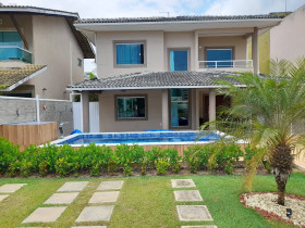 Casa de Condomínio com 4 Quartos à Venda, 300 m² em Parque Das Dunas (abrantes) - Camaçari