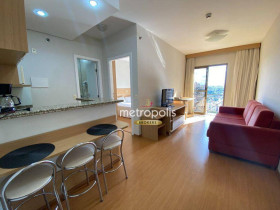 Apartamento com 1 Quarto para Alugar, 39 m² em Barcelona - São Caetano Do Sul