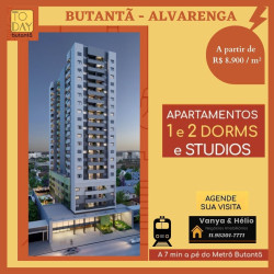 Apartamento com 2 Quartos à Venda, 40 m² em Butantã - São Paulo