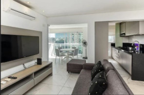 Apartamento com 2 Quartos para Alugar, 66 m² em Brooklin Paulista - São Paulo