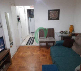 Apartamento com 1 Quarto à Venda, 46 m² em Centro - São Vicente