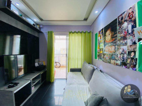 Apartamento com 3 Quartos à Venda, 69 m² em Areia Branca - Santos