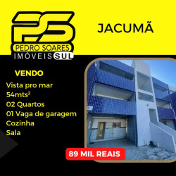 Apartamento com 2 Quartos à Venda, 54 m² em Jacumã - Conde