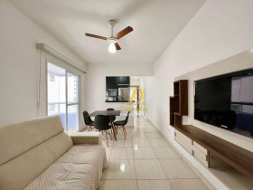 Apartamento com 1 Quarto à Venda, 52 m² em Vila Guilhermina - Praia Grande