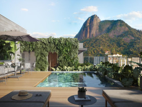 Apartamento com 3 Quartos à Venda, 117 m² em Humaitá - Rio De Janeiro