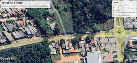 Terreno à Venda, 2.700 m² em Ponta Grossa - Porto Alegre