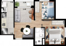 Apartamento com 2 Quartos à Venda, 56 m² em Tucuruvi - São Paulo