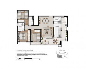 Apartamento com 4 Quartos à Venda, 130 m² em Swiss Park - Campinas