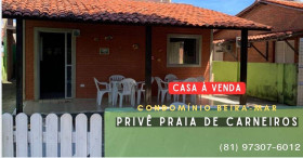 Casa de Condomínio com 4 Quartos para Temporada, 120 m² em Praia Dos Carneiros - Tamandaré