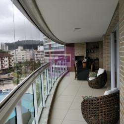 Apartamento com 4 Quartos à Venda, 158 m² em Enseada - Guarujá