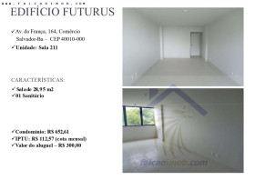 Imóvel Comercial para Alugar, 28 m² em Comércio - Salvador