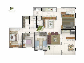 Apartamento com 3 Quartos à Venda, 90 m²