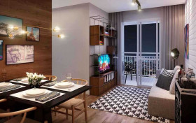 Apartamento com 2 Quartos à Venda, 47 m² em Jardim Monte Alegre - Taboão Da Serra