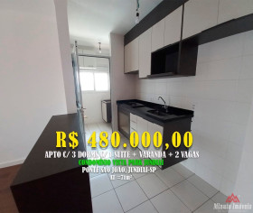 Apartamento com 3 Quartos à Venda, 71 m² em Vila Nambi - Jundiaí