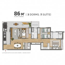Apartamento com 3 Quartos à Venda, 86 m² em Jardim Das Acácias - São Paulo