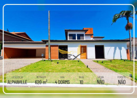 Casa com 4 Quartos à Venda, 620 m² em Alphaville - Santana De Parnaíba