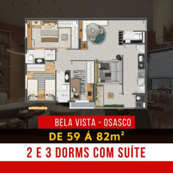 Apartamento à Venda, 82 m² em Vila Osasco - Osasco