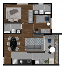 Apartamento com 2 Quartos à Venda, 55 m² em Ipiranga - São Paulo