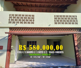 Casa com 3 Quartos à Venda, 124 m² em Medeiros - Jundiaí