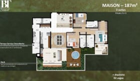 Apartamento com 4 Quartos à Venda, 238 m² em Tamboré - Santana De Parnaíba