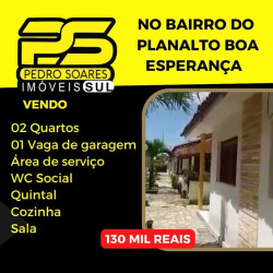 Casa com 2 Quartos à Venda, 75 m² em Planalto Boa Esperança - João Pessoa