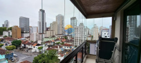 Apartamento com 3 Quartos à Venda, 140 m² em Embaré - Santos