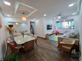 Apartamento com 3 Quartos à Venda, 113 m² em Campo Grande - Santos