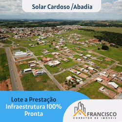 Terreno à Venda, 230 m² em Residencial Solar Cardoso - Abadia De Goiás