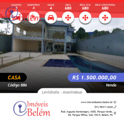 Casa com 3 Quartos à Venda, 680 m² em Levilândia - Ananindeua