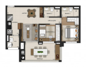 Apartamento com 3 Quartos à Venda, 86 m² em Vila Prudente - São Paulo