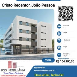 Apartamento com 2 Quartos à Venda, 48 m² em Cristo Redentor - João Pessoa