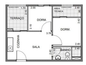 Apartamento com 2 Quartos à Venda, 30 m² em Morumbi - São Paulo