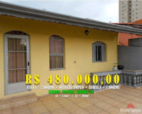 Casa com 2 Quartos à Venda, 159 m² em Jardim Tamoio - Jundiaí