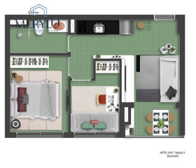 Apartamento com 2 Quartos à Venda, 38 m² em Consolação - São Paulo