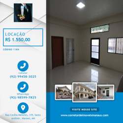 Apartamento com 2 Quartos para Alugar, 50 m² em Japiim - Manaus