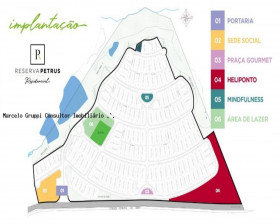 Terreno à Venda, 1.000 m² em Reserva Petrus - Indaiatuba