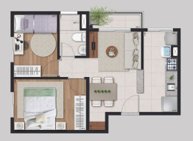 Apartamento com 2 Quartos à Venda, 41 m² em Guaianases - São Paulo