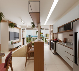 Apartamento com 3 Quartos à Venda, 60 m² em Ponta Negra - Manaus