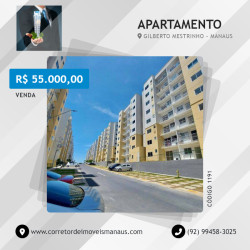Apartamento com 2 Quartos para Alugar, 43 m² em Gilberto Mestrinho - Manaus