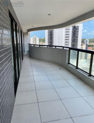 Apartamento com 4 Quartos para Alugar ou Temporada, 166 m² em Lagoa Nova - Natal