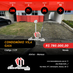 Casa de Condomínio com 3 Quartos à Venda, 90 m² em Aleixo - Manaus