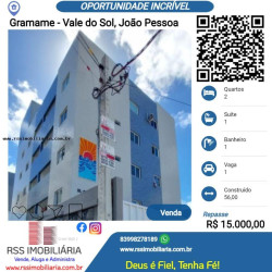 Imóvel com 2 Quartos à Venda, 50 m² em Gramame - Vale Do Sol - João Pessoa