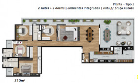 Cobertura com 3 Quartos à Venda, 245 m² em Vila Madalena - São Paulo